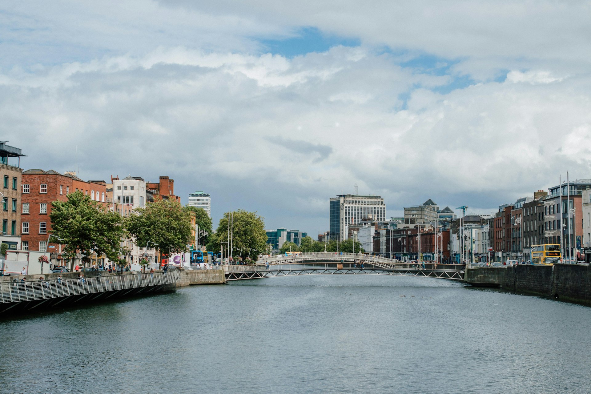 buildings near canal