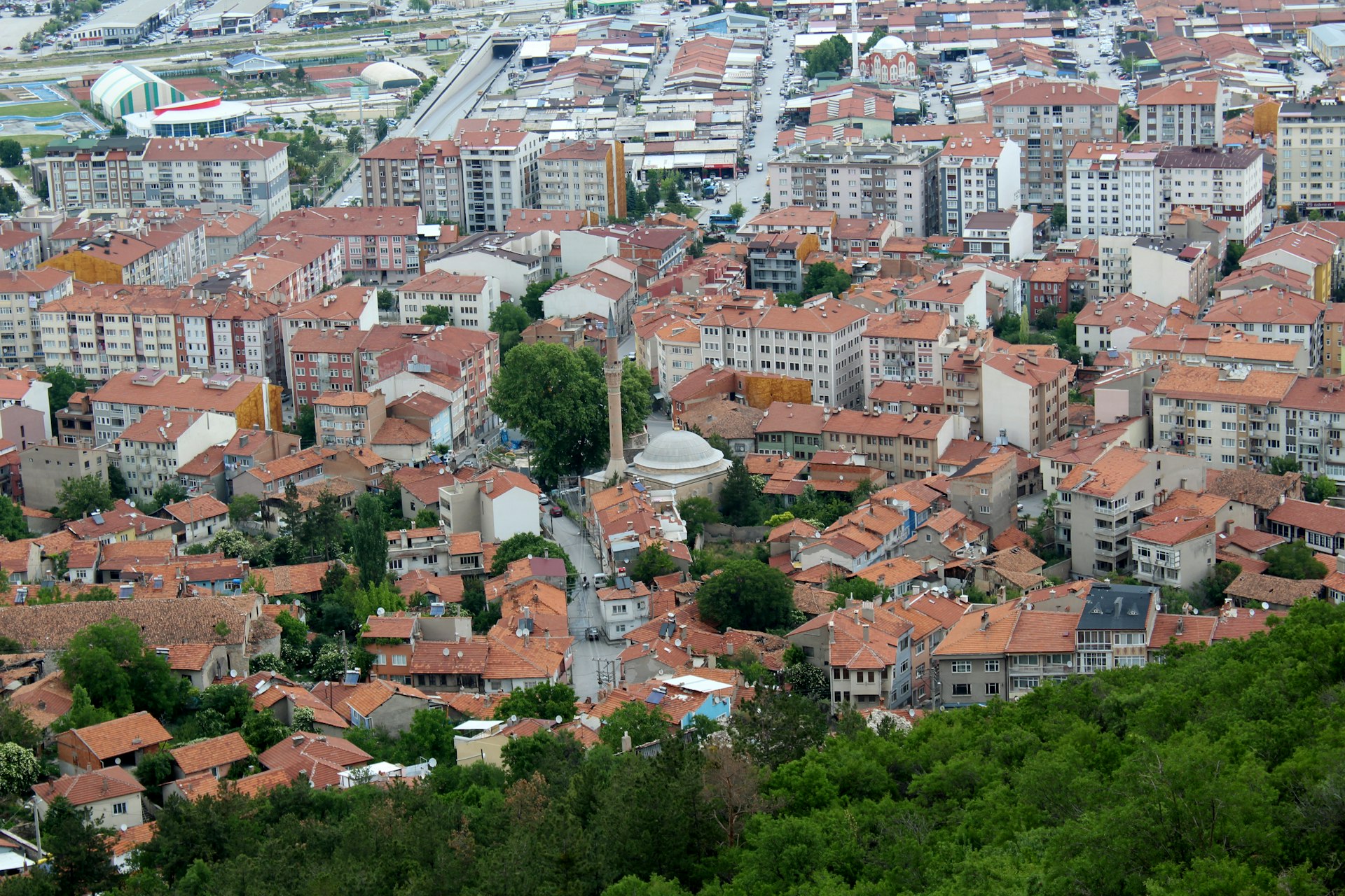 aerial view of city buildings during daytime