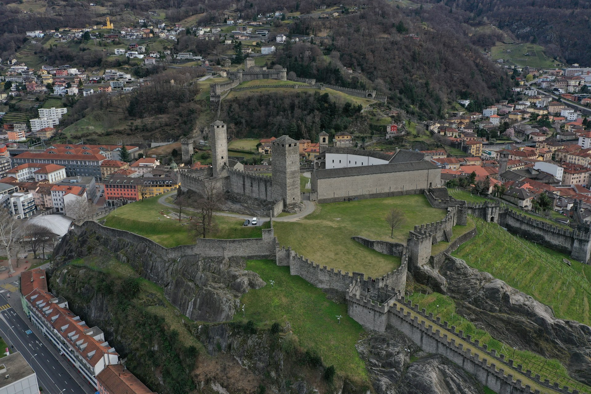aerial view of city buildings during daytime