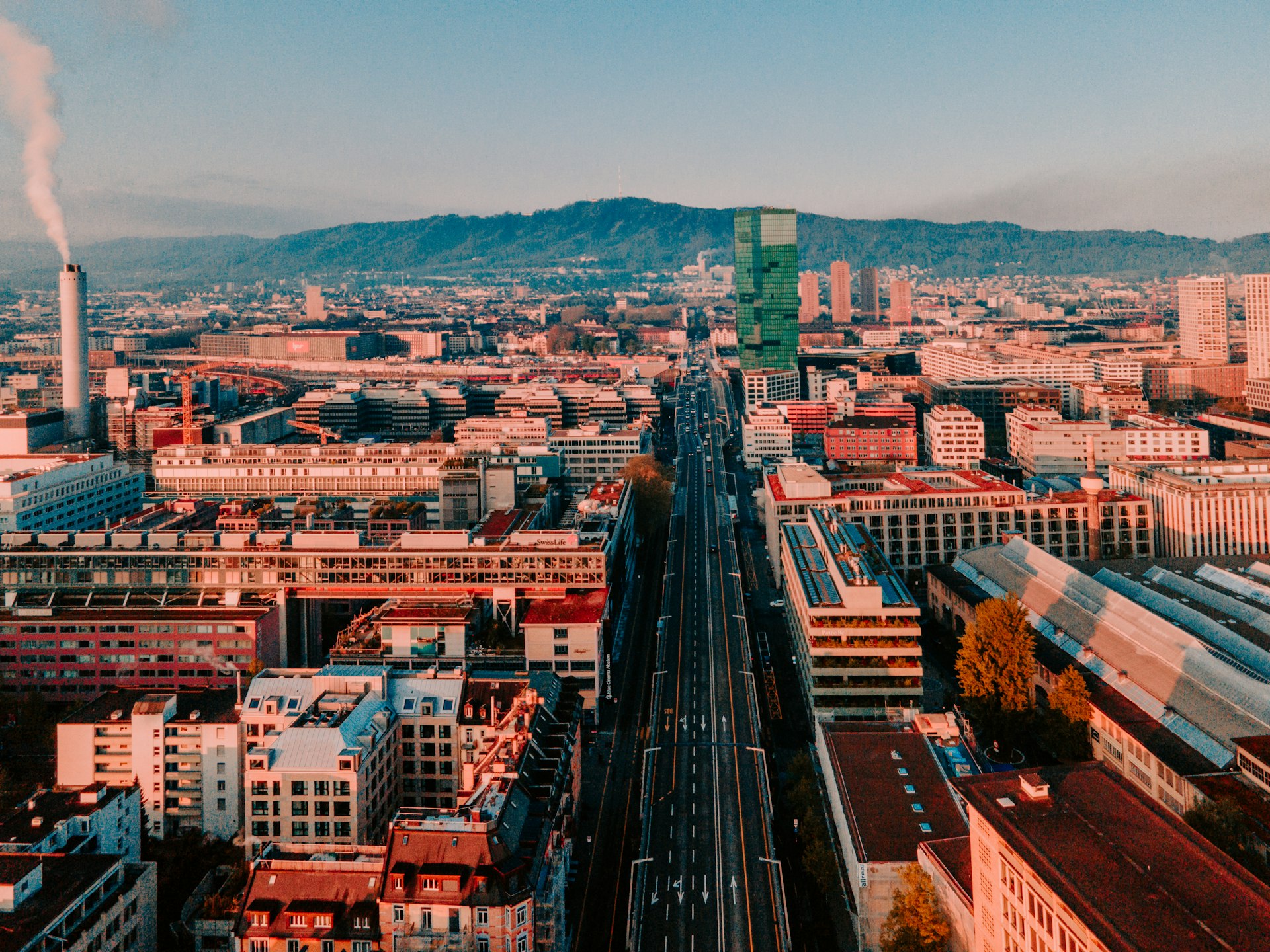 aerial view of city buildings during daytime