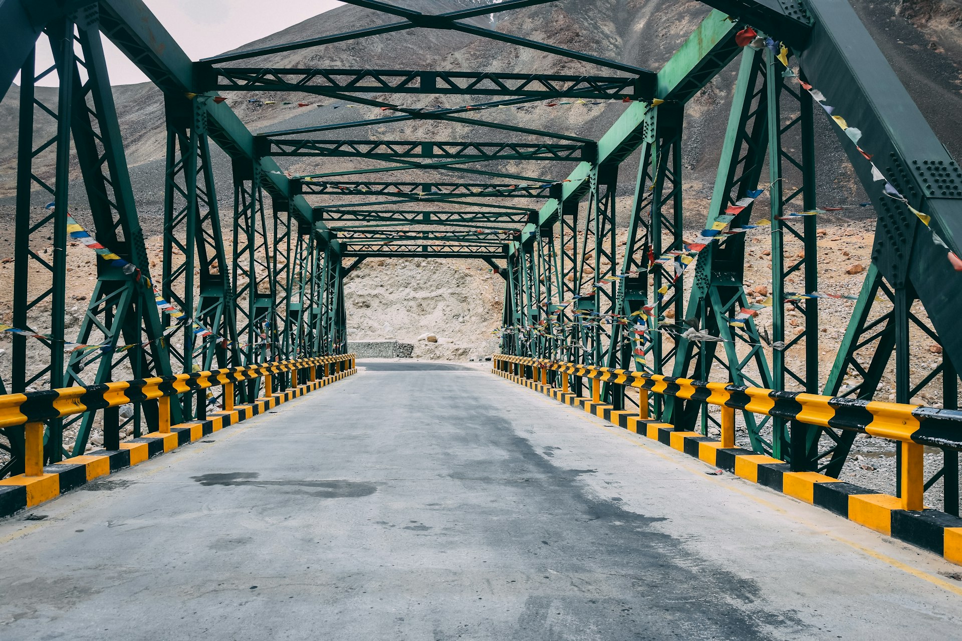 grey metal bridge during daytime