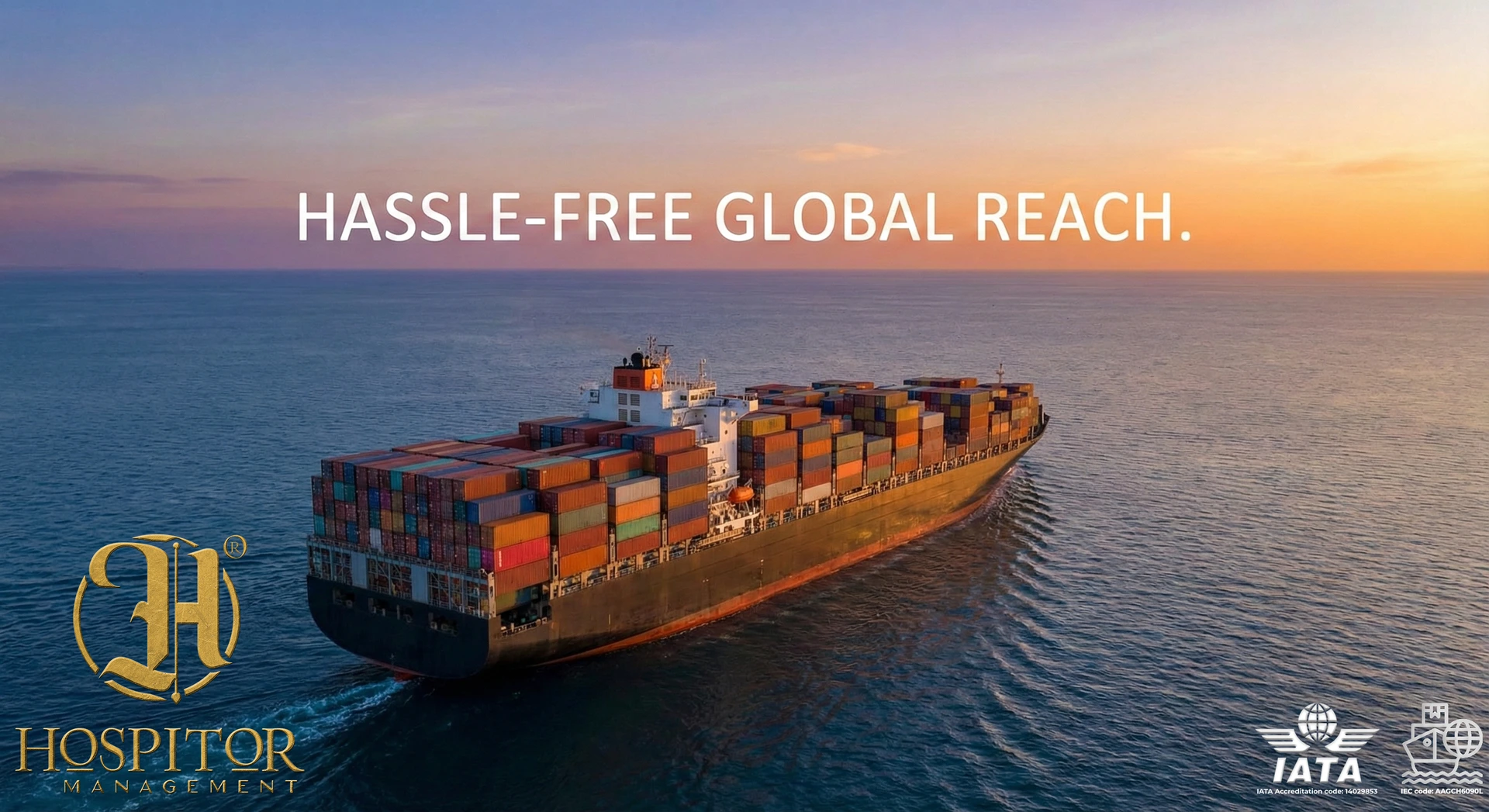 When your documentation is perfect, your cargo moves smoothly. Experience the 'Hospitor Way' of hassle-free logistics.